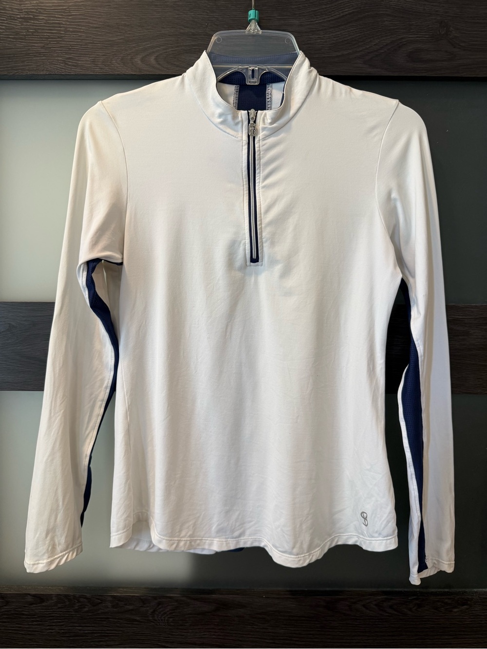 Sofibella Long Sleeve Quarter Zip Top - Size Small